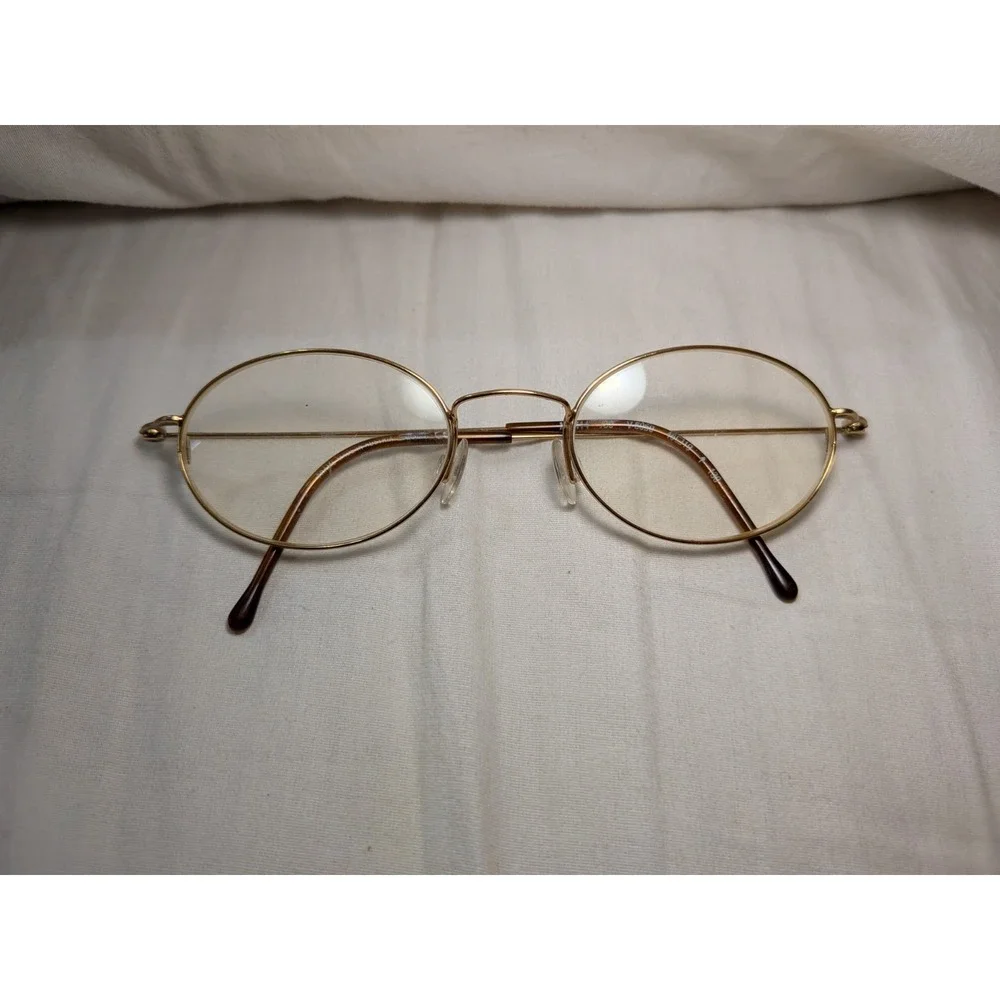 Silhouette Eyeglasses, Frames Only, M6414 /30 V6050,46-19-130, Metal, Austria